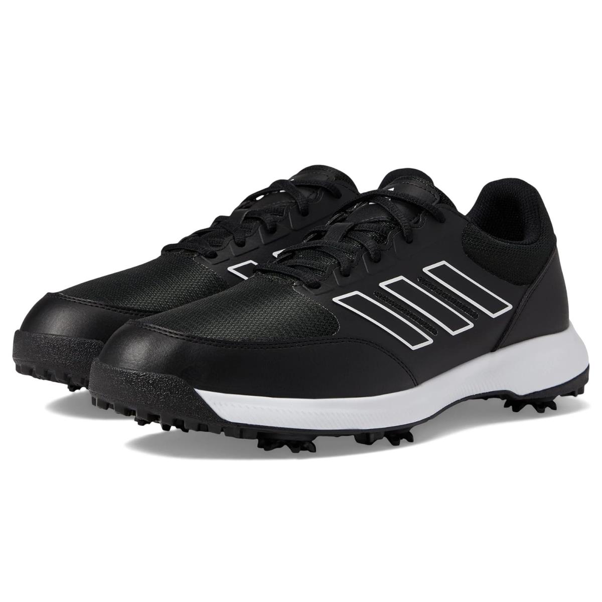 Man`s Sneakers Athletic Shoes Adidas Golf Tech Response 3.0 Golf Shoes Core Black/Core Black/Footwear White
