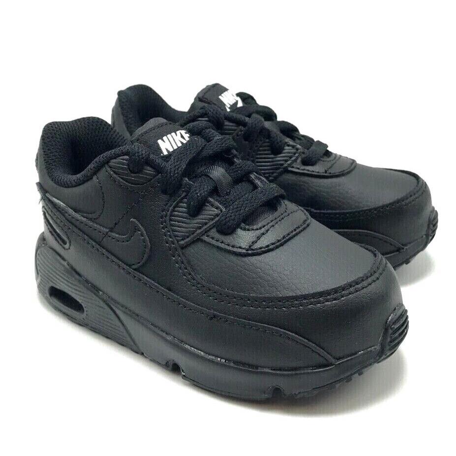 Toddler Nike Air Max 90 Ltr TD Shoes Black CD6868 001 SZ 2.0C - 10.0C