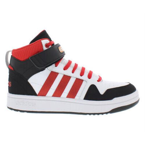 Adidas Postmove Mid Mens Shoes Size 10 Color: White/red/black - White/Red/Black, Main: White