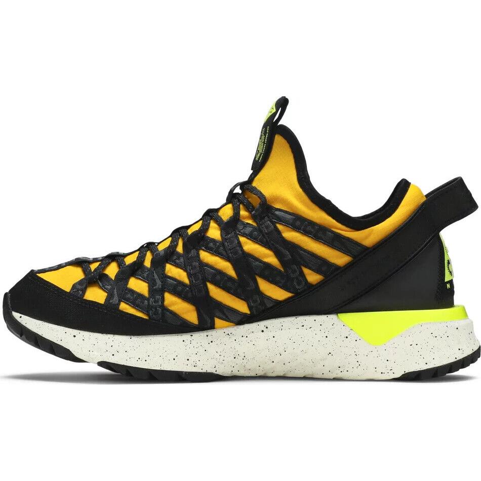 Nike Acg Men`s React Terra Gobe Yellow/orange Hiking Sneakers BV6344-701 - Orange/Yellow