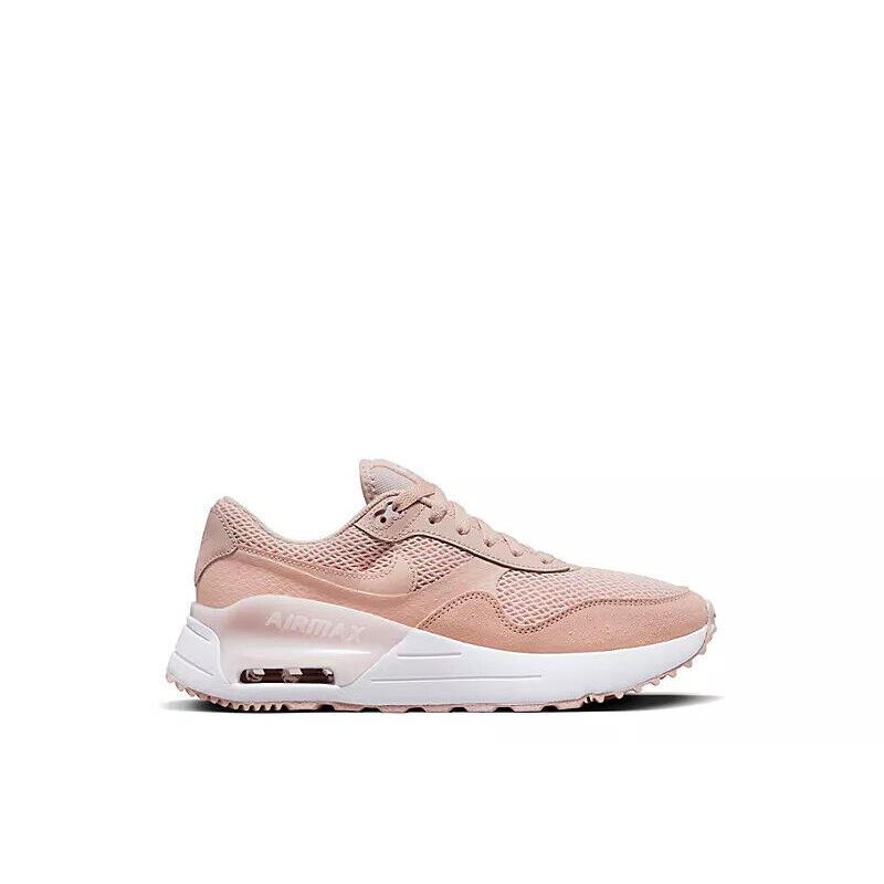 Nike Air Max Systm Women`s Athletic Gym Workout Running Sneakers - Blush