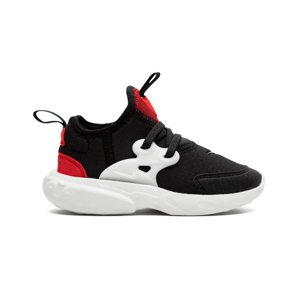 Toddlers Nike Air React Presto Chatty Matador Athletic Fashion Casual BQ4004 003 - Black/Red/White