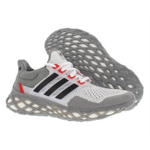 Adidas Ultraboost Web Dna Unisex Shoes - Grey One/Core Black/Vivid Red, Main: Grey