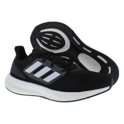 Adidas Pureboost 22 Womens Shoes - Core Black/Core Black/Carbon, Main: Black