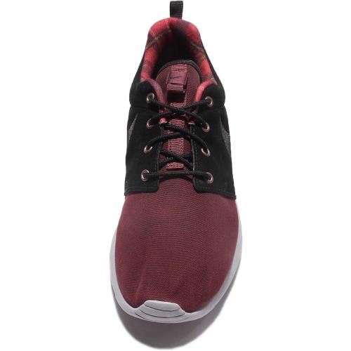 Nike Men`s Roshe One Premium 8 8.5 US Size - Bordeaux/Black/White