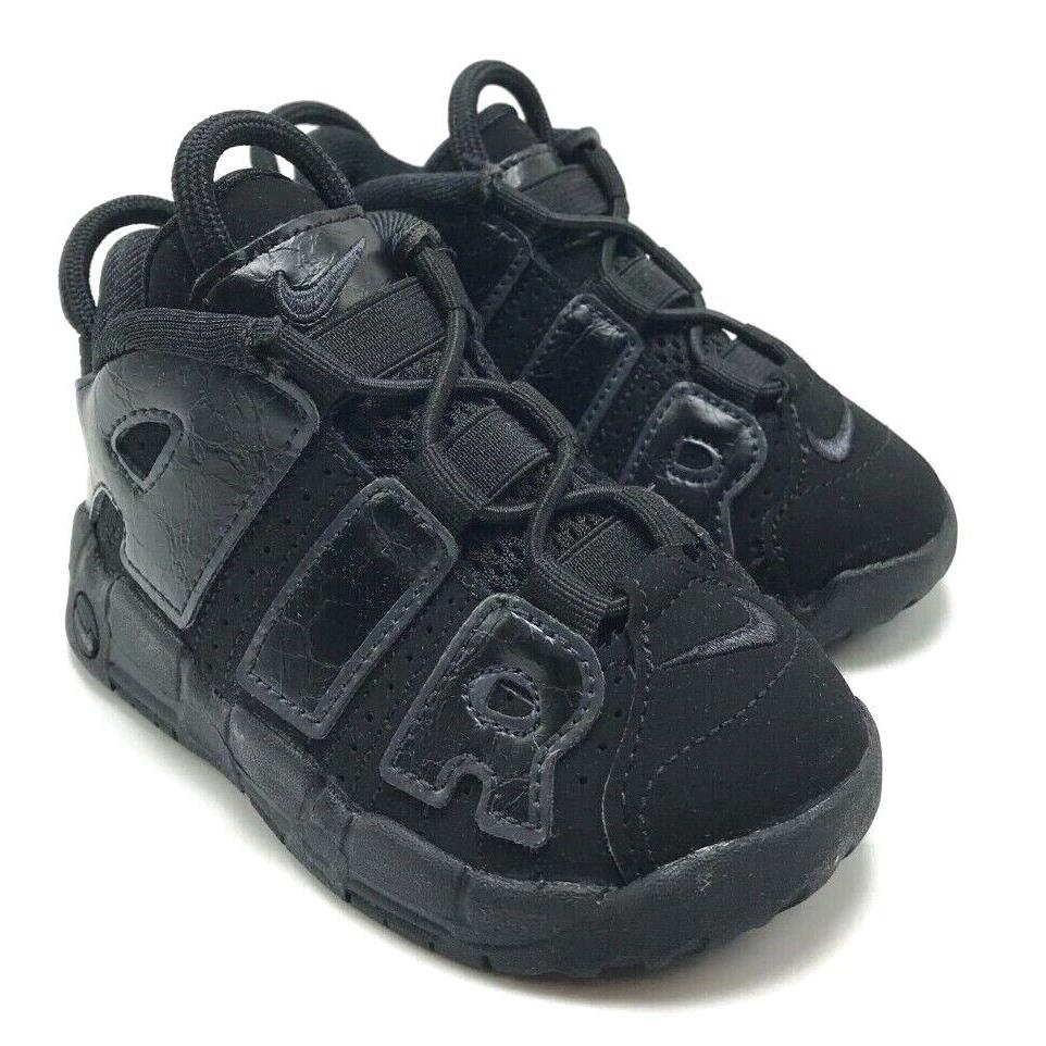 Toddlers Nike Air More Uptempo TD Black FZ9942 001 SZ 5.0C - 10.0C - Black