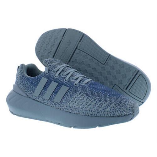 Adidas Swift Run 22 Womens Shoes - Grey/Blue, Main: Grey