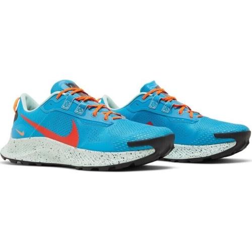Nike Pegasus Trail 3 `laser Blue Habanero Red` DA8697-400 Men`s Multiple Sizes