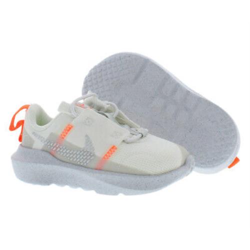 Nike Crater Impact Baby Boys Shoes - White/Orange, Main: White