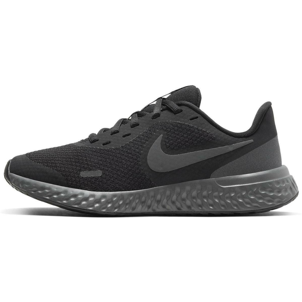 Nike Revolution GS Black / Black Big Kids BQ5671 001 - Black