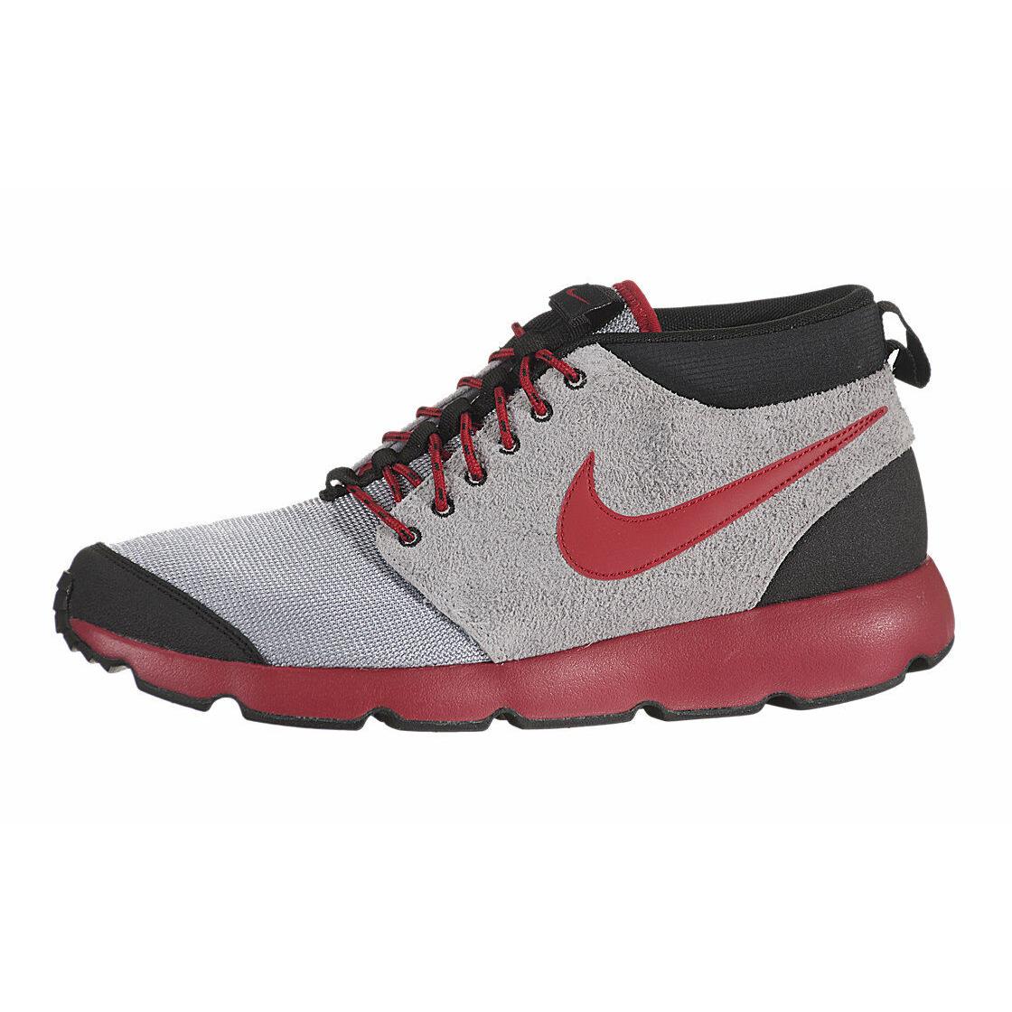 Men`s Nike Rosherun Trail `gym Red` Sneakers 537741 067 - Gray