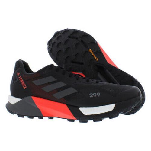 Adidas Terrex Agravic Ultra Mens Shoes Size 9 Color: Core Black/grey - Core Black/Grey Five/Solar Red, Main: Black