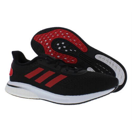 Adidas Supernova Unisex Shoes Size 9.5 Color: Core Black/scarlet/footwear