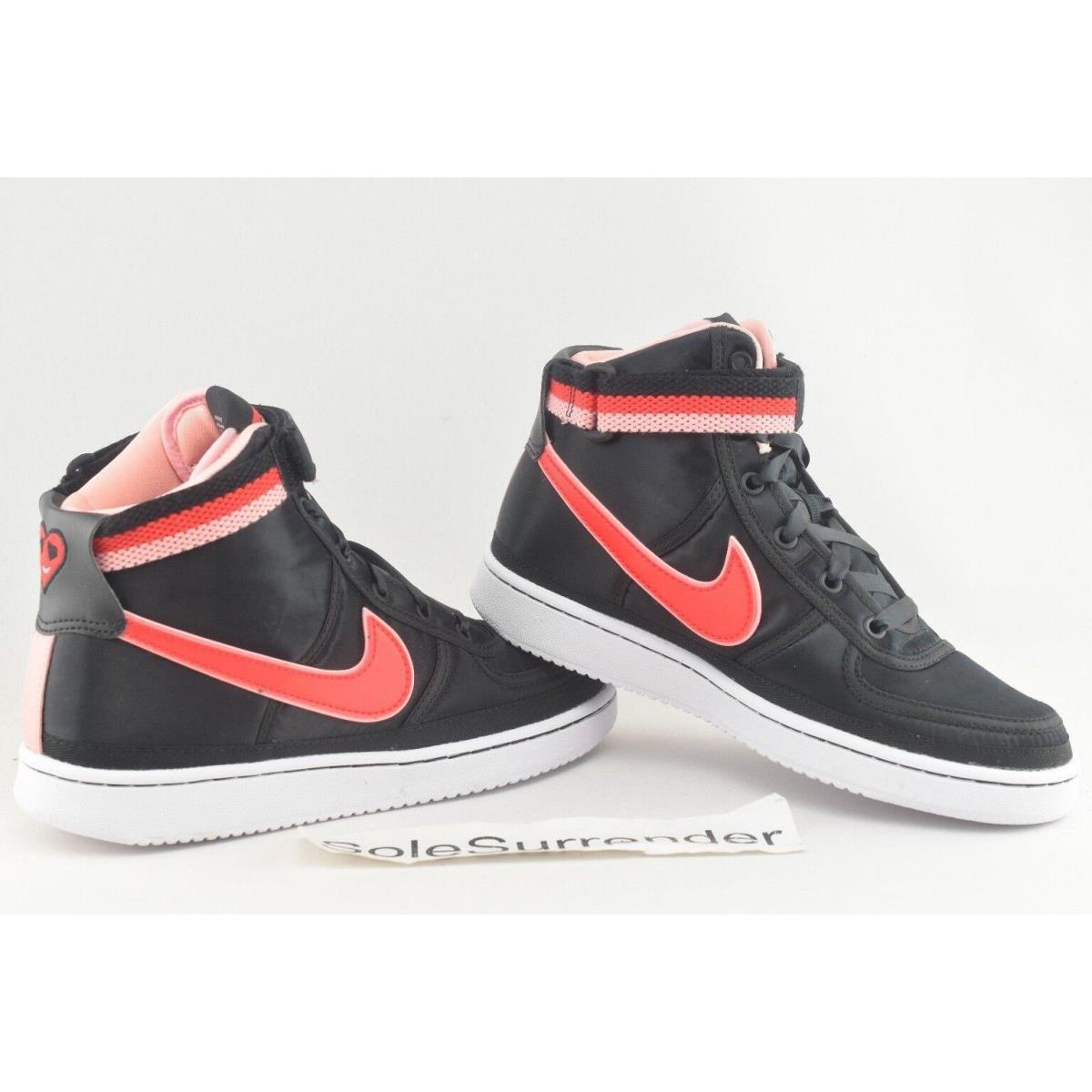 Nike Vandal High Supreme QS GS - Size 4.5Y - AQ3713-001 Valentine`s Day Red Pink