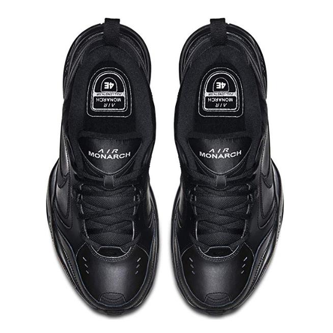 Nike Men`s Air Monarch IV Cross Trainer Sneaker Sz. 7 4E - Black