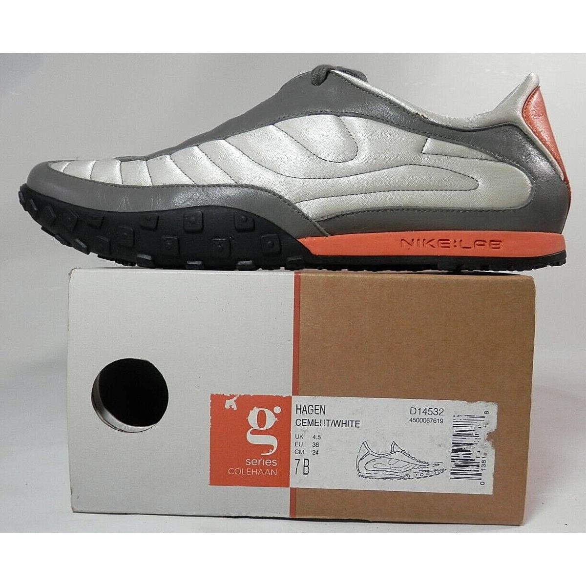 Nike Lab G Series Women s Cement white Leather Walking Hiking Size 7 B SporTipTop