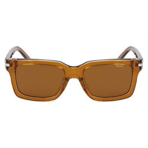 Nike Crescent I EV24017 Sunglasses Men Amber 54mm - Frame: Amber, Lens: Amber