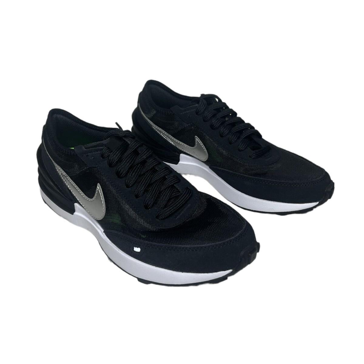 Nike Waffle One GS Black Silver 4.5Y / 6W DC0481 004 - Black