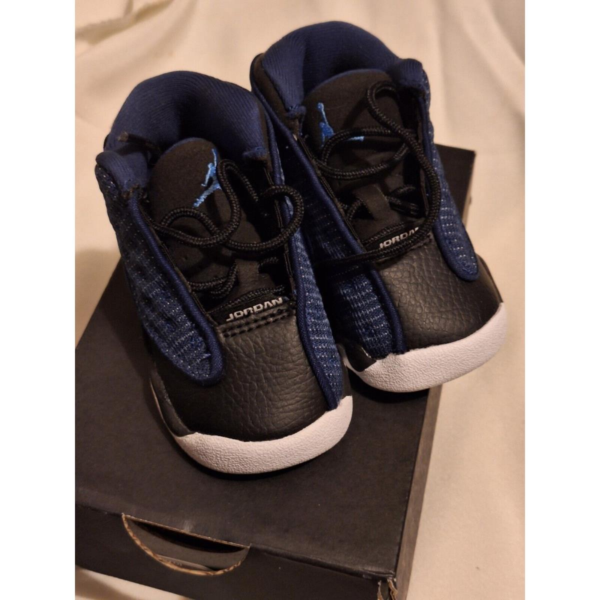 Nike Jordan 13 Retro Infant/toddler Sneakers Size 4c Navy/university - Navy/University Blue/Black, Main: Blue