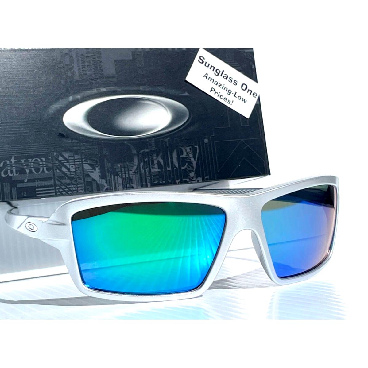 Oakley Cables X-silver Polarized Galaxy Jade Mirror Lens Sunglass 9129