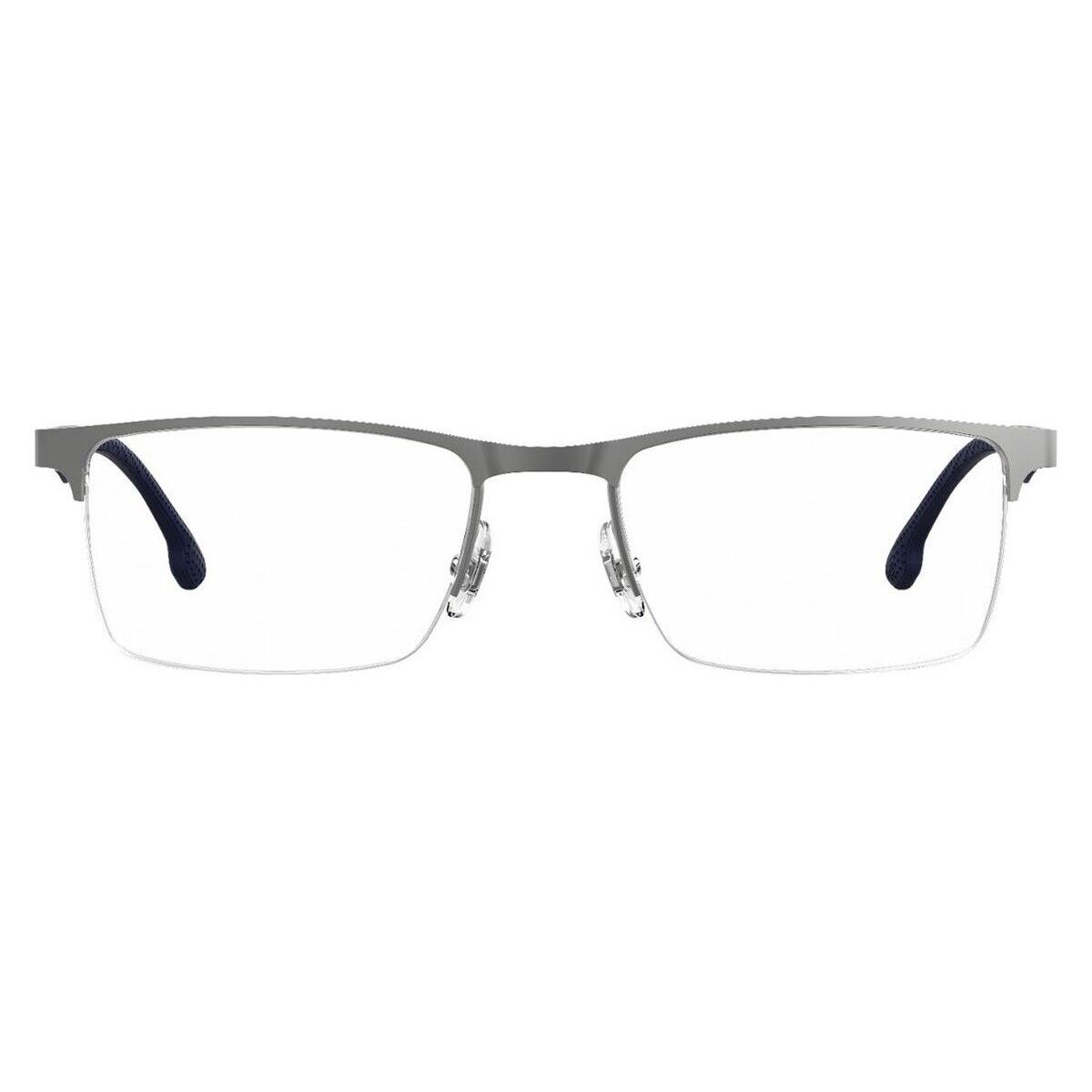 Carrera 8846 Eyeglasses Men 0R81 Matte Ruthenium Rectangle 54