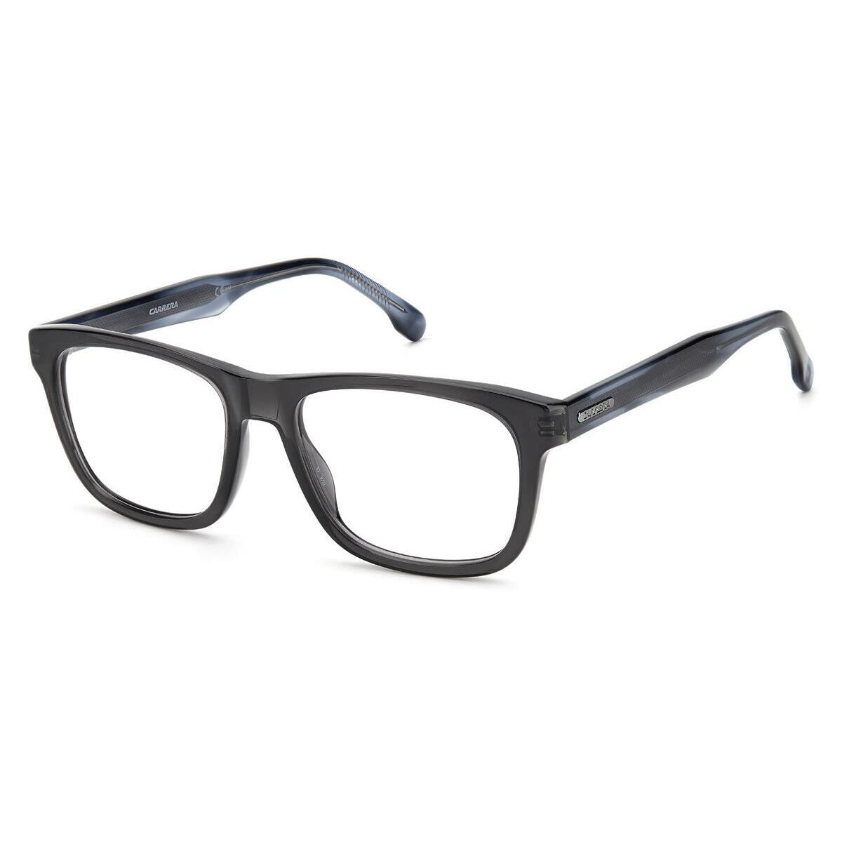 Carrera 249 Eyeglasses Unisex 0KB7 Gray Rectangle 55mm