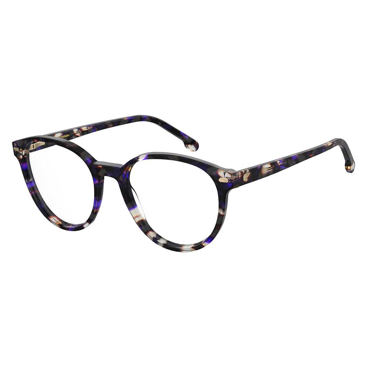 Carrera Car Eyeglasses Women Violet Havana 52mm