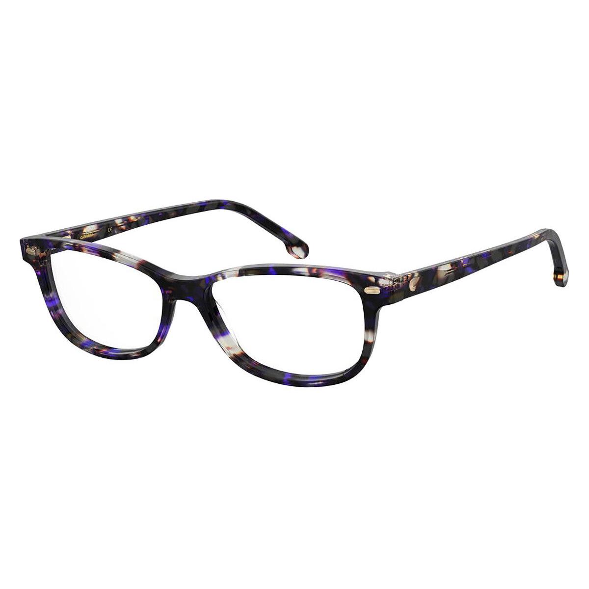 Carrera Car Eyeglasses Women Violet Havana 53mm