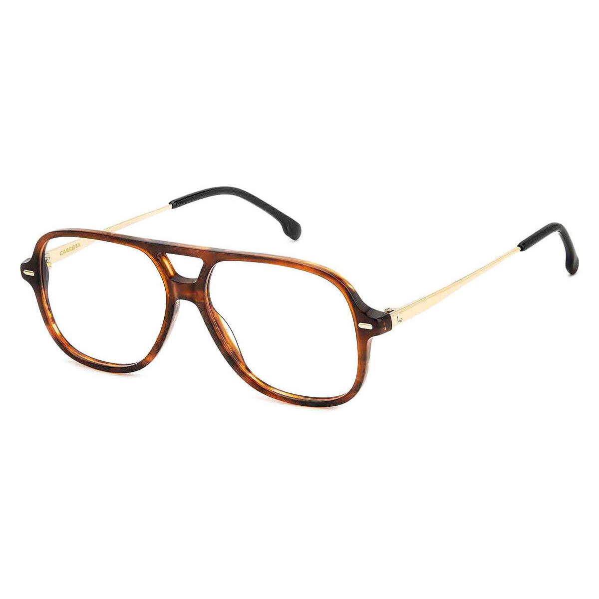 Carrera Car Eyeglasses Women Brown Horn 54mm