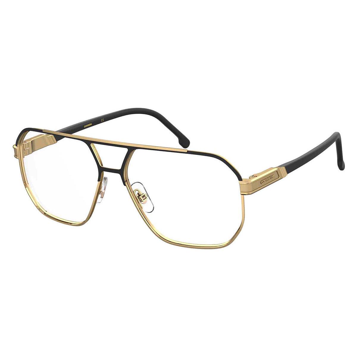 Carrera Car Eyeglasses Men Matte Black Gold 60mm