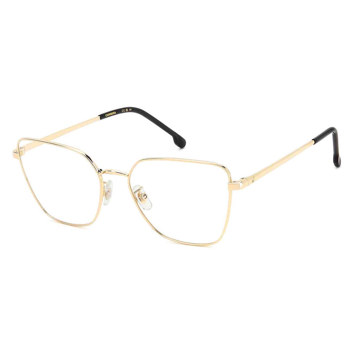 Carrera Car Eyeglasses Women Gold Black 55mm