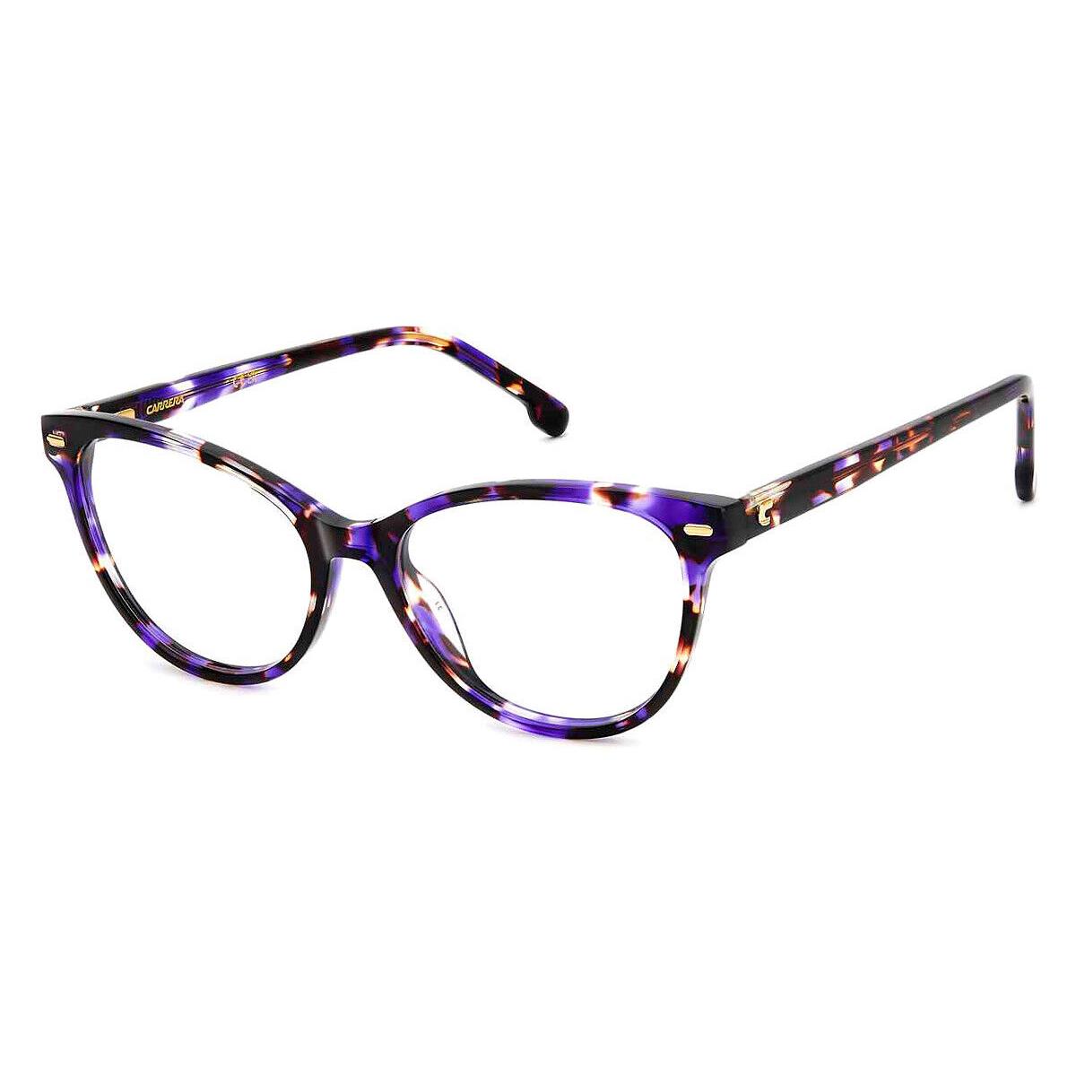 Carrera Car Eyeglasses Women Violet Havana 53mm