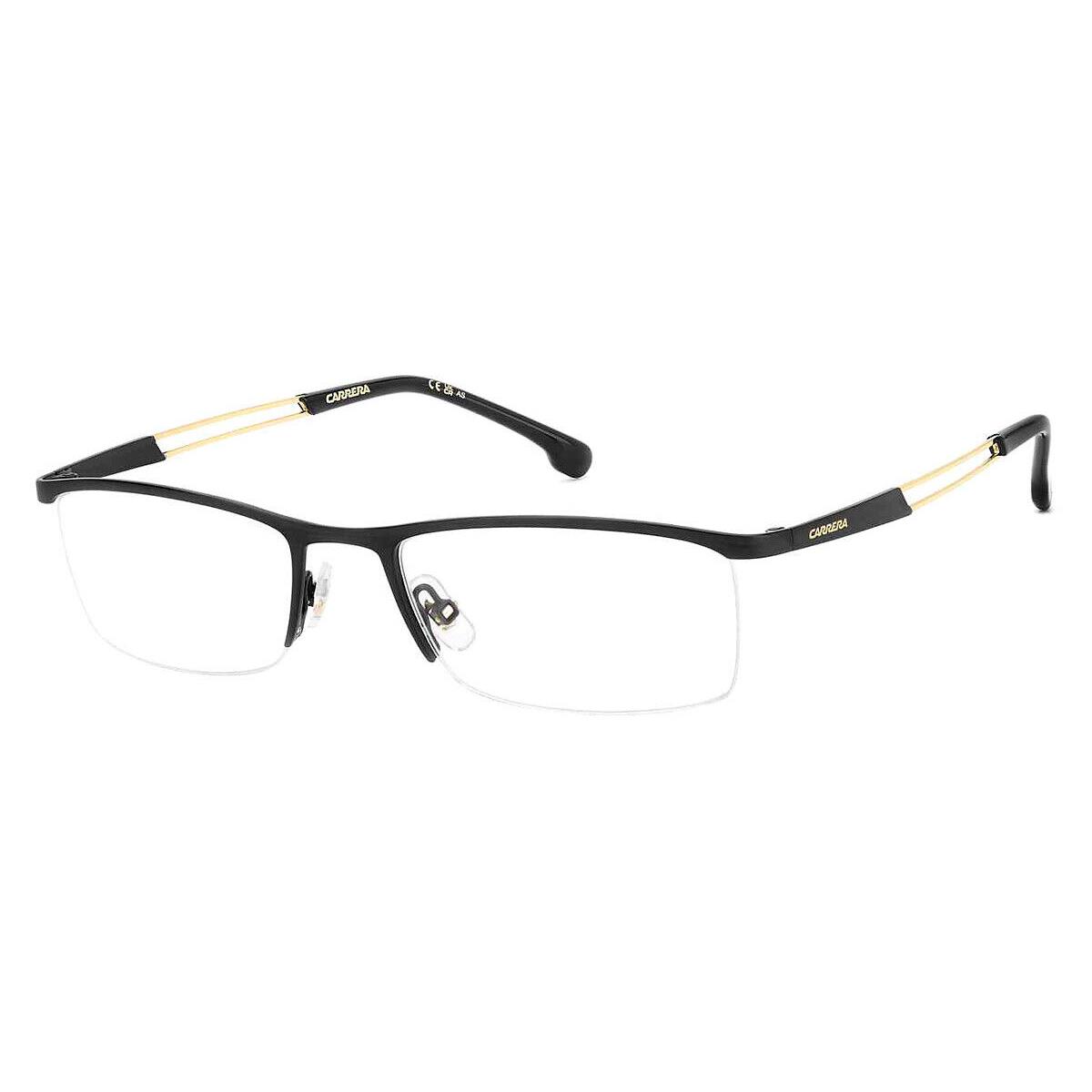 Carrera Car Eyeglasses Men Matte Black Gold 54mm