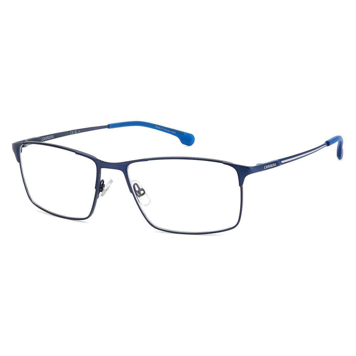 Carrera Car Eyeglasses Men Matte Blue 56mm