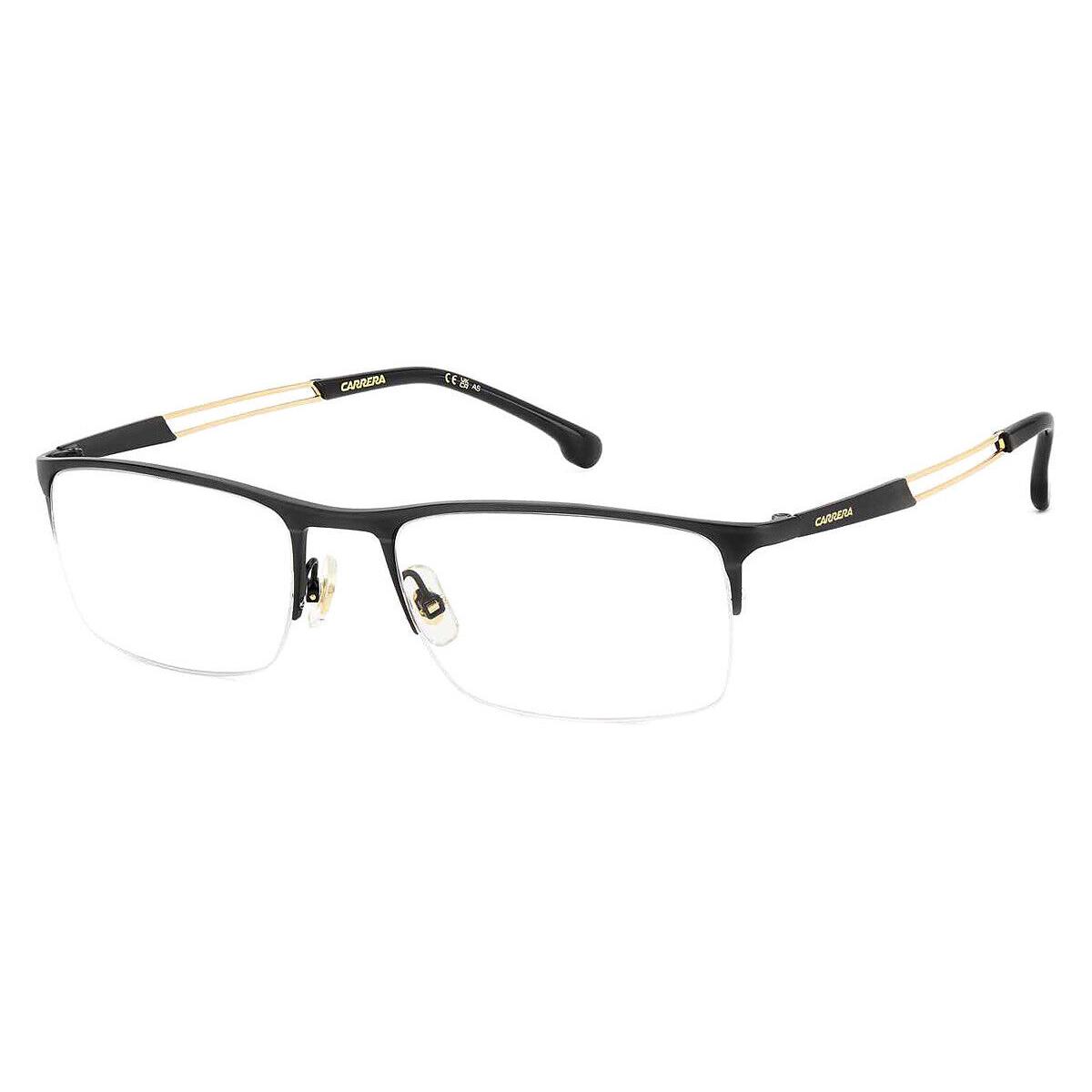 Carrera Car Eyeglasses Men Matte Black Gold 55mm