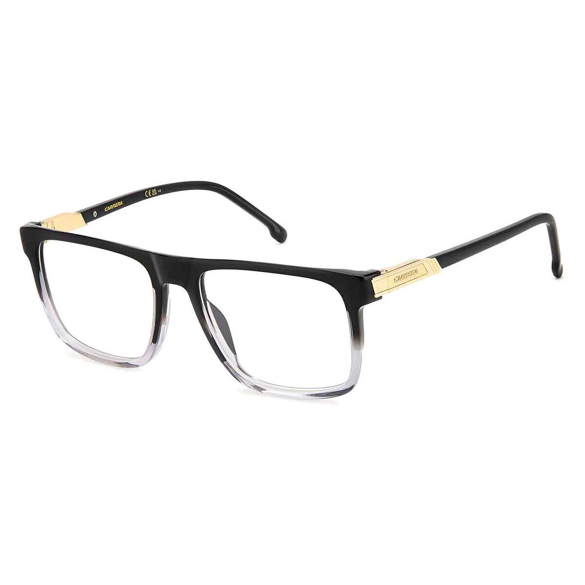 Carrera Car Eyeglasses Men Black Gray 56mm