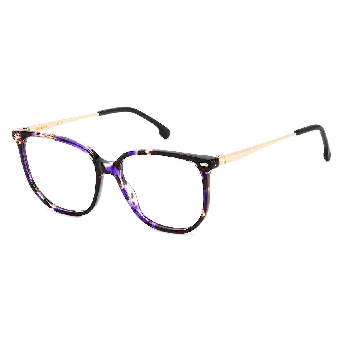 Carrera Car Eyeglasses Women Violet Havana 54mm