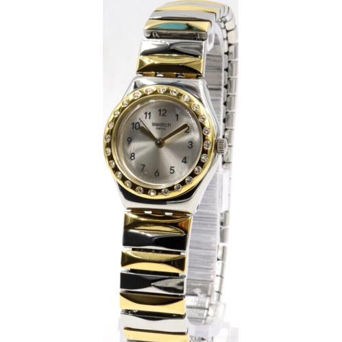 Swiss Swatch Irony Demoiselle D`honneur Two-tone Women Watch YSS302A