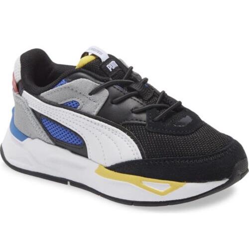 Puma Mirage Sport Remix AC Toddler Sneaker 382036 01 - Size 6 - Black - White