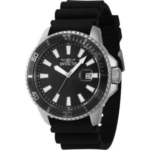 Invicta Pro Diver Quartz Black Dial Men`s Watch 46095