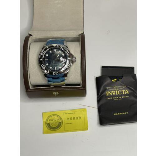 Invicta Reserve Swiss Automatic 26689 Black Face Limited 21/1000