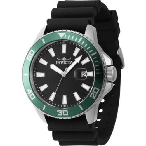 Invicta Pro Diver Quartz Date Black Dial Men`s Watch 46088