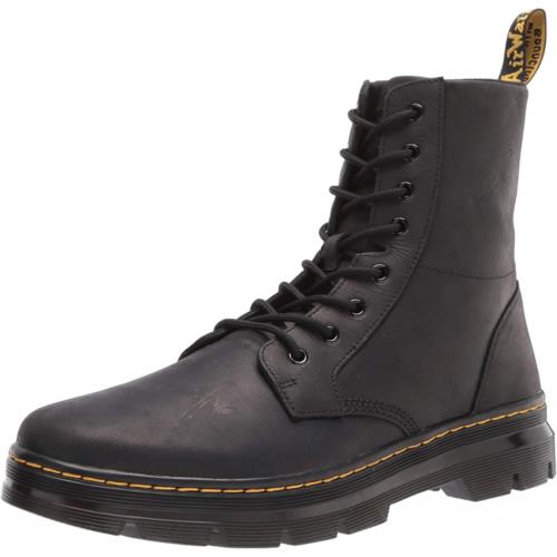 Dr. Martens Unisex-adult Lace Fashion Boot Black Wyoming