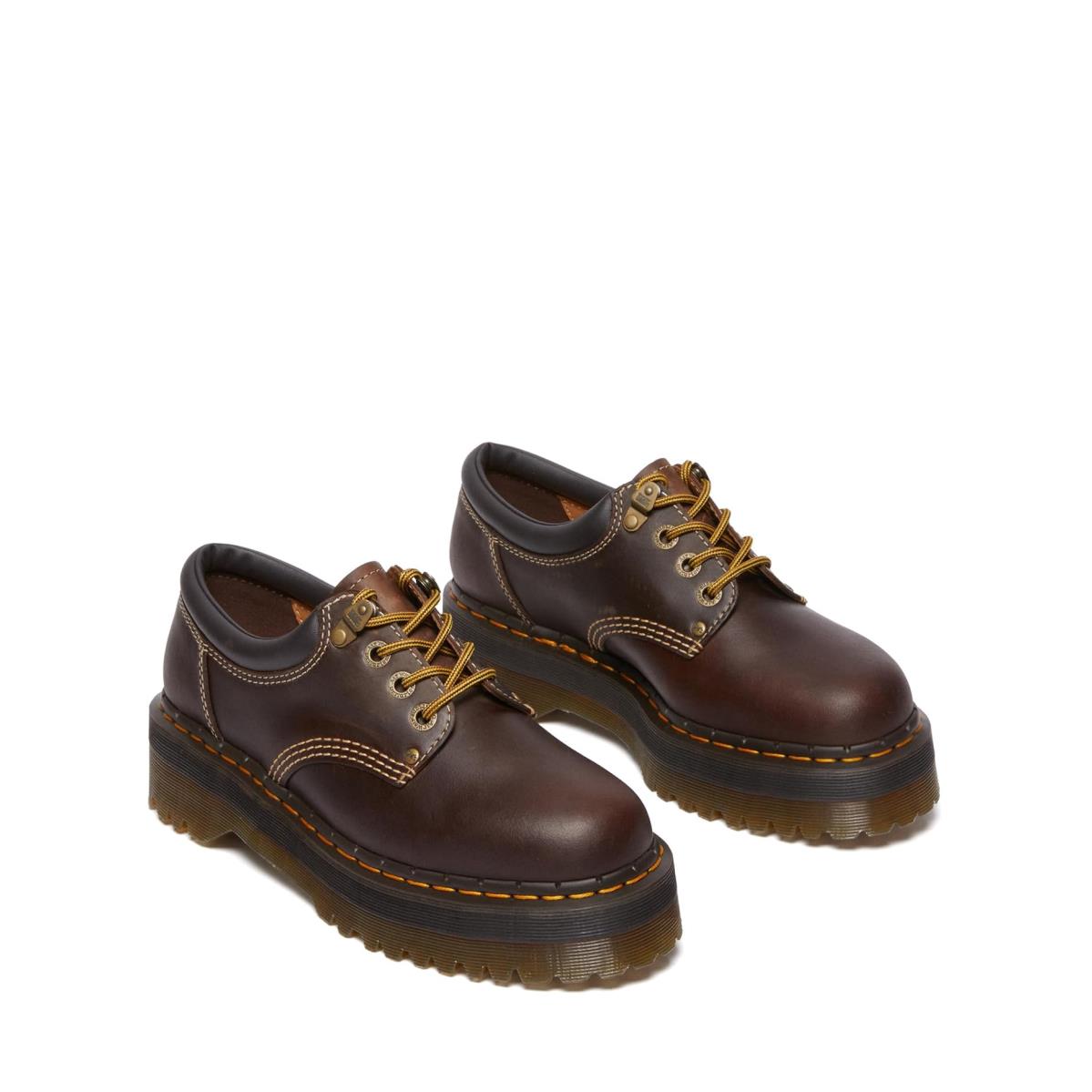 Unisex Oxfords Dr. Martens 8053 4i Quad Arc - Dark Brown