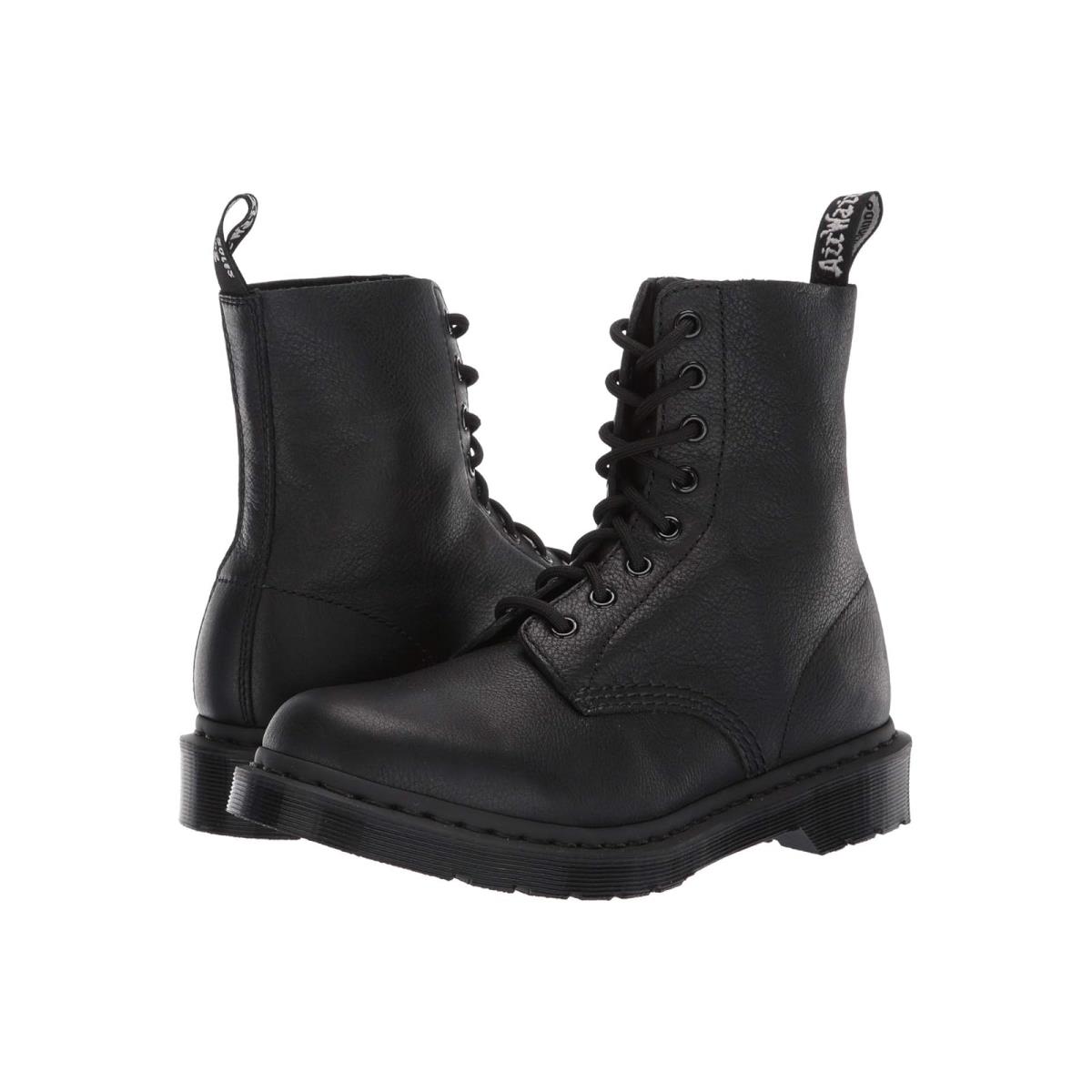 Woman`s Boots Dr. Martens 1460 Pascal Mono Black