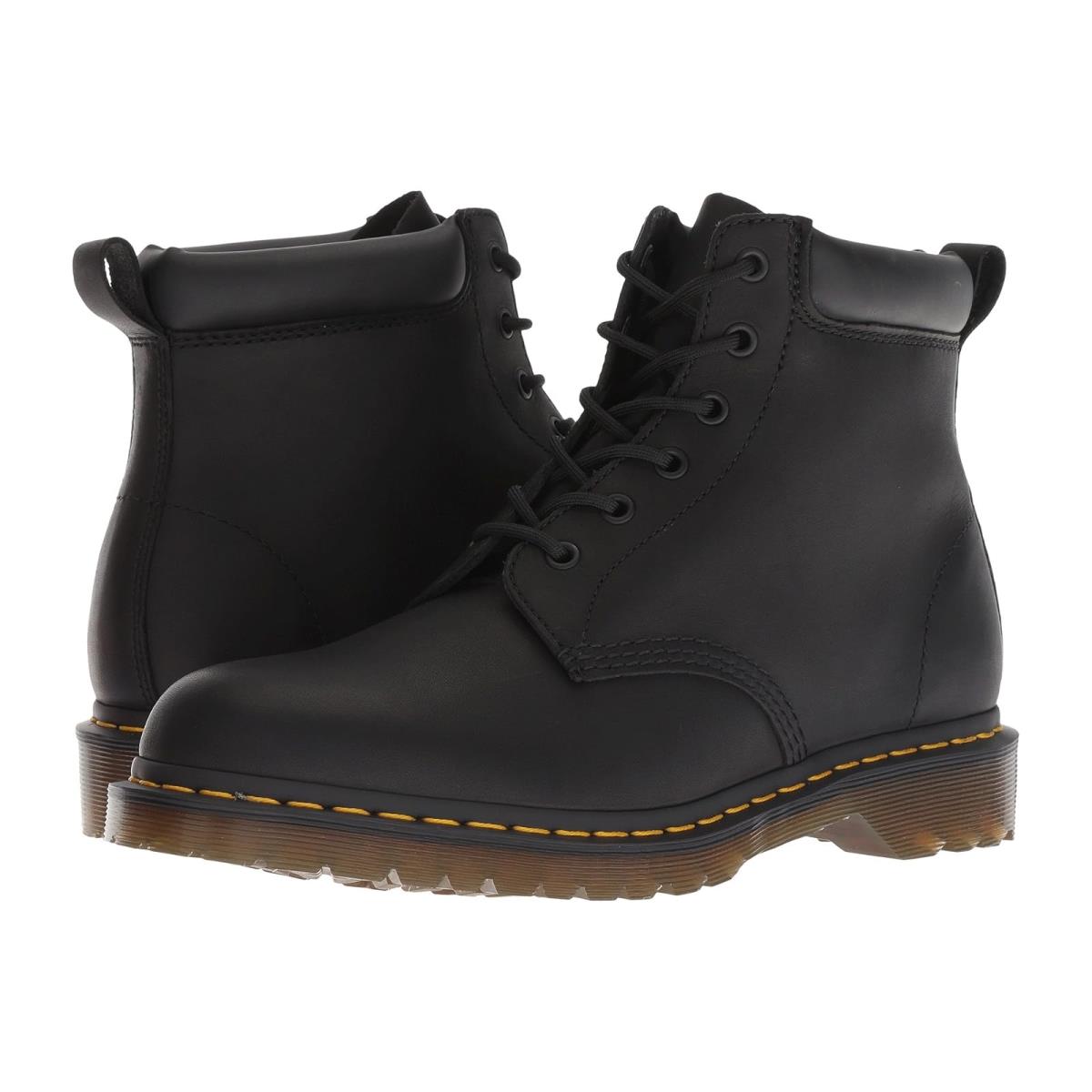 Unisex Boots Dr. Martens 939 Ben Six-eye Core Black Greasy