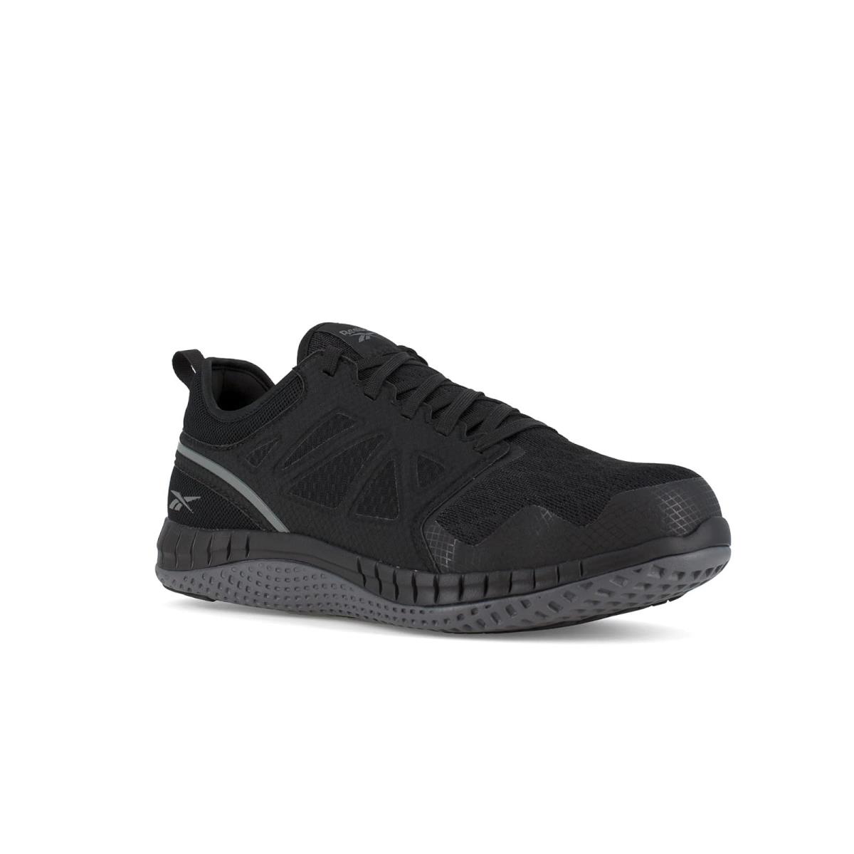 Man`s Sneakers Athletic Shoes Reebok Work Zprint Work Black/Dark Grey