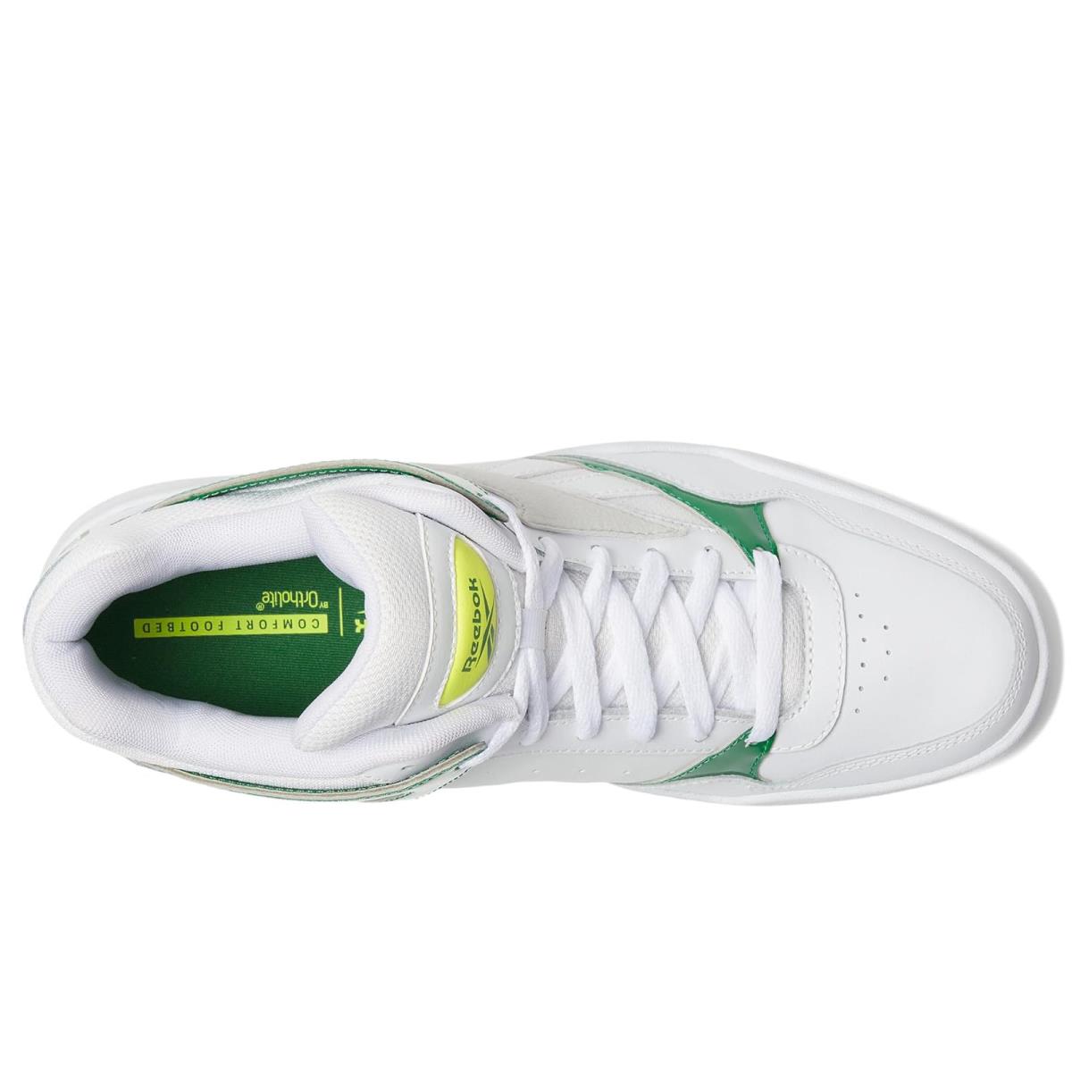 Unisex Sneakers Athletic Shoes Reebok Lifestyle Royal BB4590 - White/Glen Green/Yellow