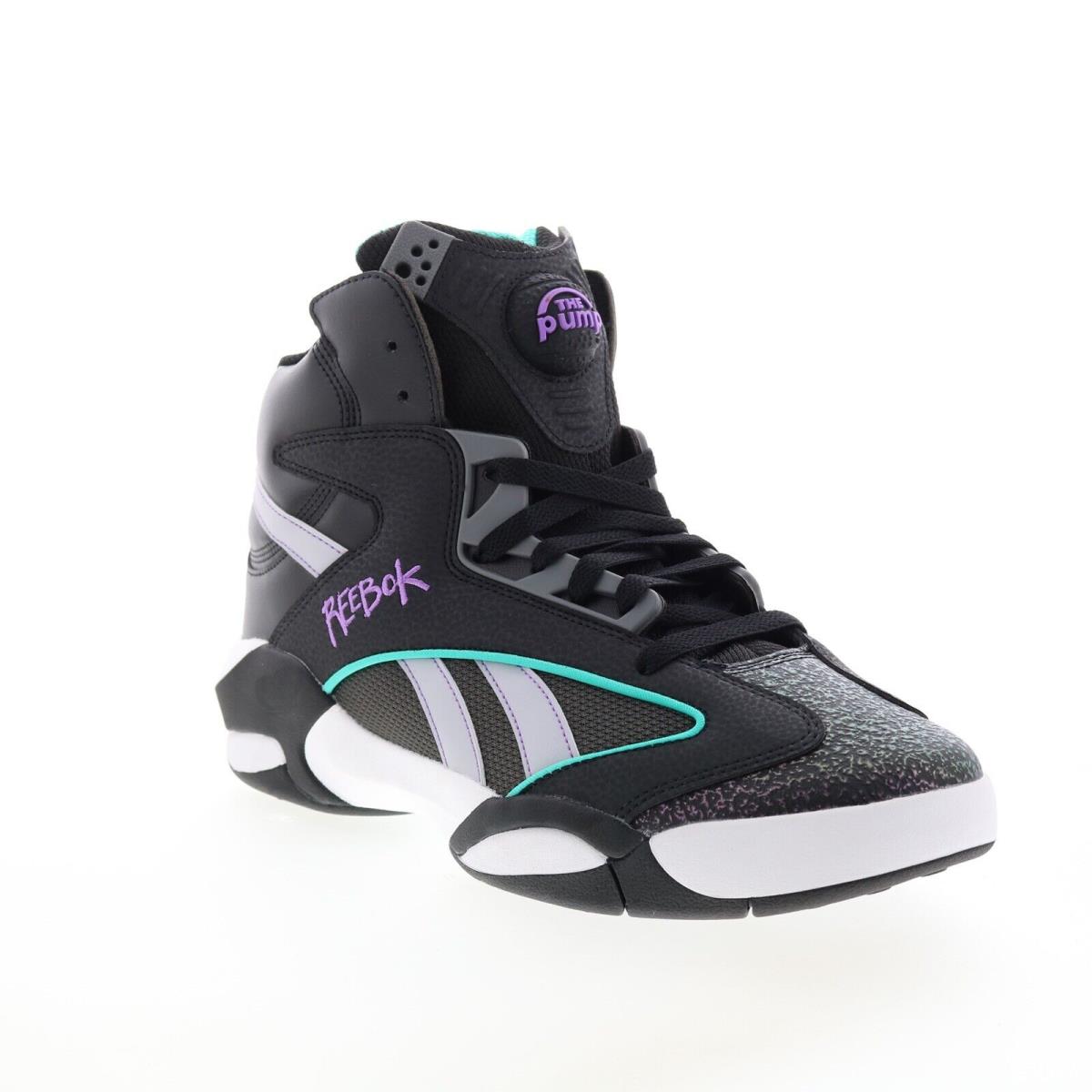 Reebok Mens Shaq Attaq Basketball Shoes HR0501 - BLACK/PURGRY/FTWHT