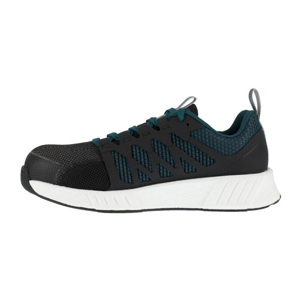 Reebok Fusion Flexweave™ Work Fusion Flexweave Work Women`s Athletic Shoe Teal/black Boots RB314 - Teal and Black